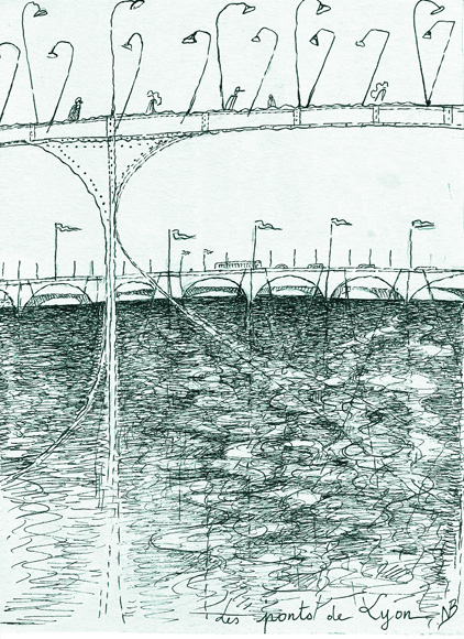 Ponts sur la Saône